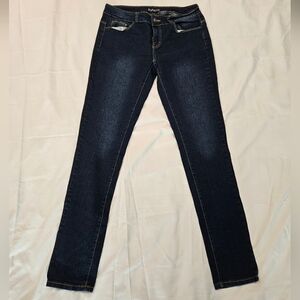 Dark Blue Juniors Jeans